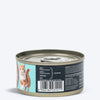 Meowsi by HUFT Tuna & Shrimp Pâté Canned Cat Wet Food, 80 gm, with vitamins and minerals, grain-free formula.