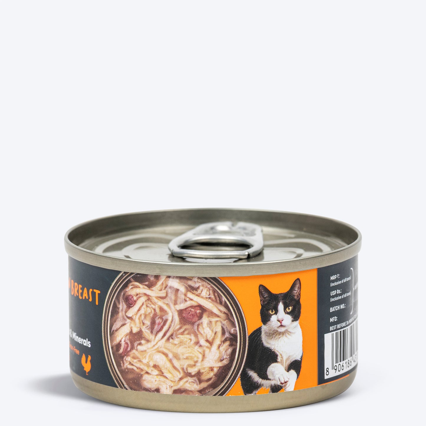 Meowsi by HUFT Chicken Breast In Broth Canned Cat Wet Food - 80 gm - Heads Up For Tails