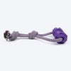 Dash Dog Twirly Whirly Rope Toy For Dog - Purple - Heads Up For Tails