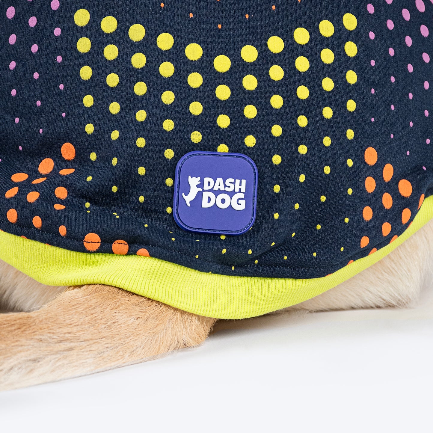 Dash Dog Super Strider Hoodie Sweatshirt For Dog - Navy Blue - Heads Up For Tails