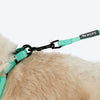 HUFT Free Flow Step-In Harness and Leash Set For Dog - Mint Sky - Heads Up For Tails