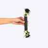 HUFT Rope-n-Roll Rope Toy For Dog - Black & Neon - Heads Up For Tails