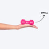 Dash Dog Dumbbell Dynamo Chew Toy For Dog - Pink - Heads Up For Tails