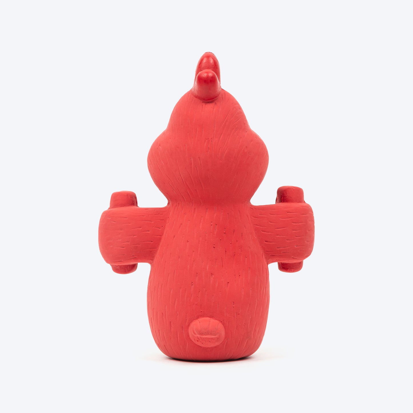TLC Henry The Hen Squeaky Chew Toy For Puppies & Small Dogs - Red - Heads Up For Tails