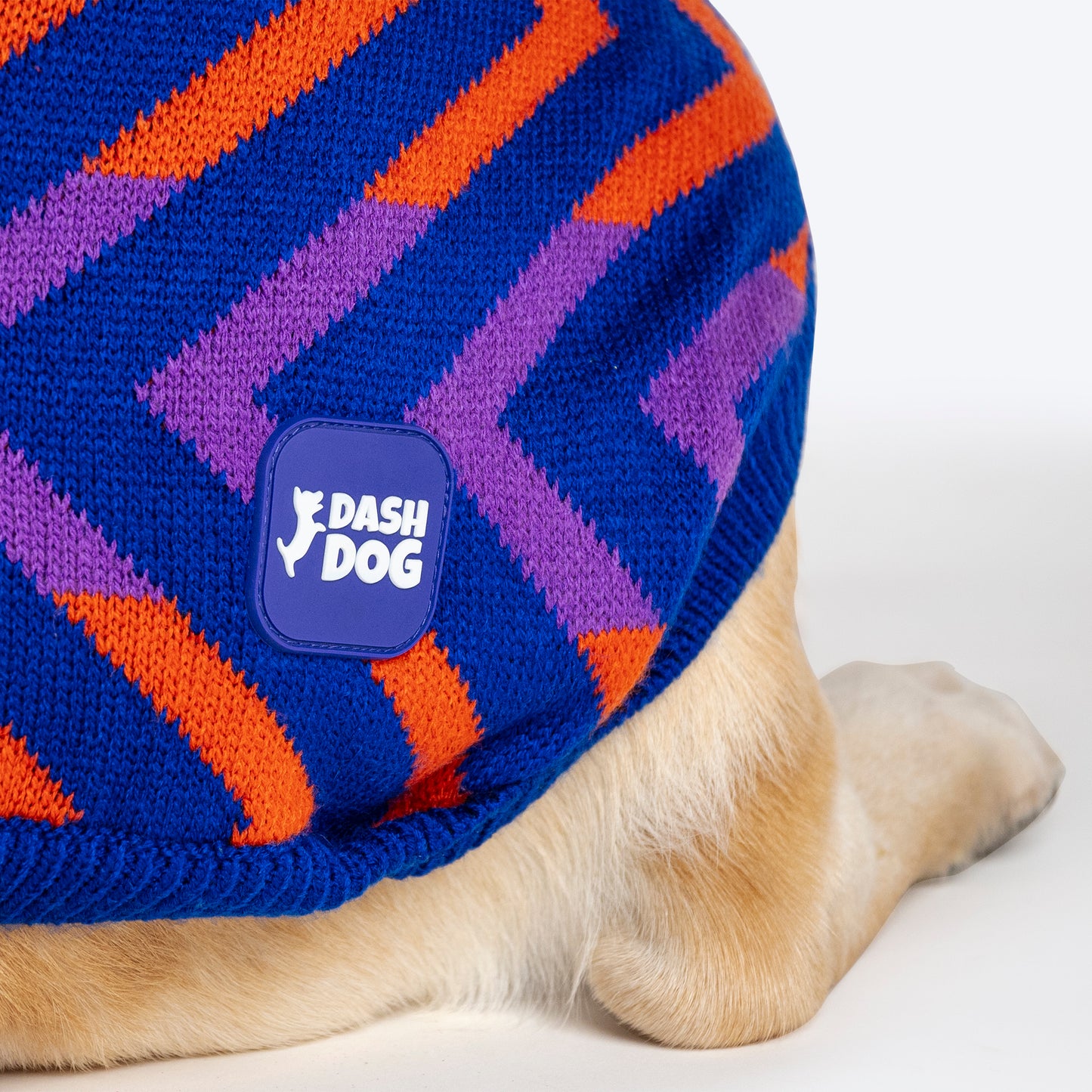 Dash Dog Fuzz Friends Sweater For Dog - Purple - Heads Up For Tails
