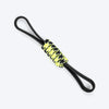 HUFT Infinity Pull Rope Toy For Dog - Black & Neon - Heads Up For Tails