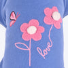 HUFT Floral Love Sweatshirt For Dog - Light Purple