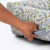 HUFT Jaipuri Baagh Lounger Dog Bed - Indigo