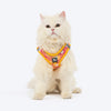 HUFT Easy Breezy Step-In Harness & Leash Set For Cat - Yellow & Pink - Heads Up For Tails