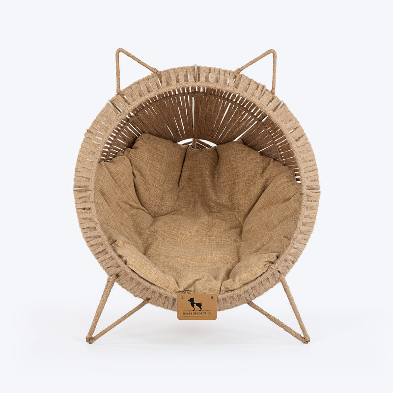 HUFT Feline Rest Chair With Cushion For Cat - Brown