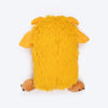 HUFT Toothy Nomster Plush Toy For Dog - Yellow - Heads Up For Tails