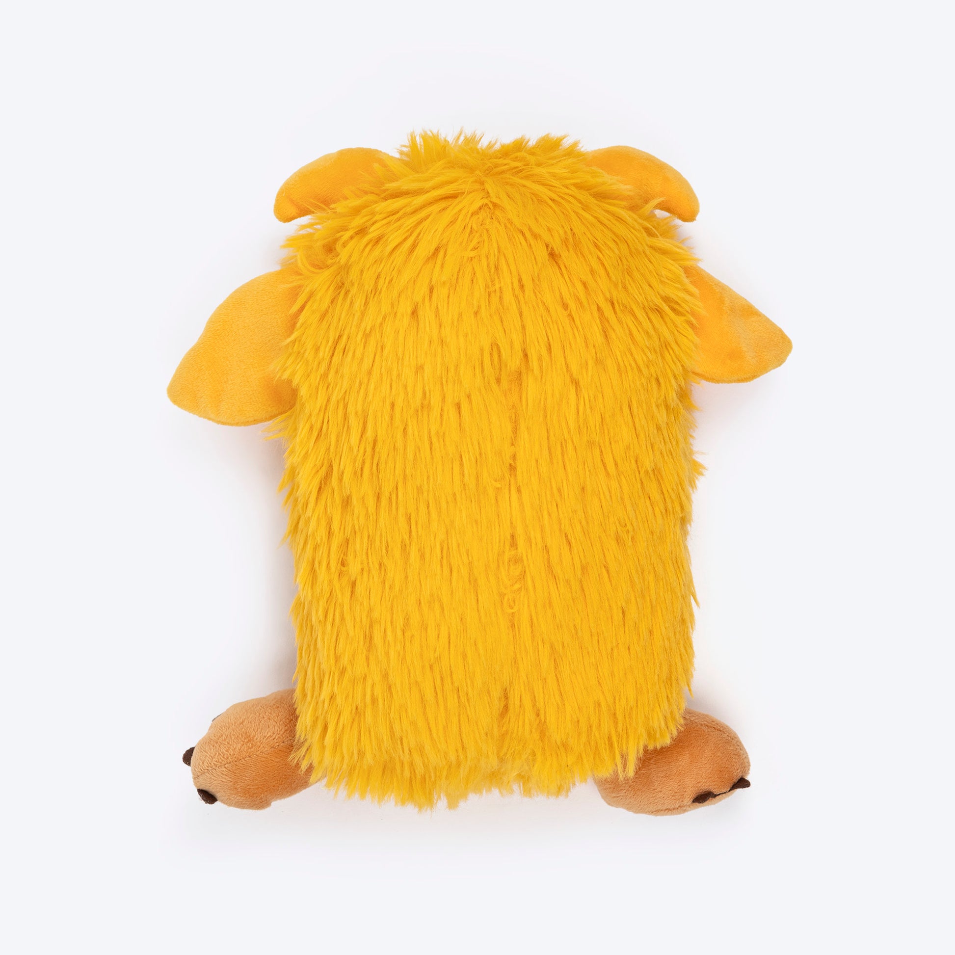 HUFT Toothy Nomster Plush Toy For Dog - Yellow - Heads Up For Tails