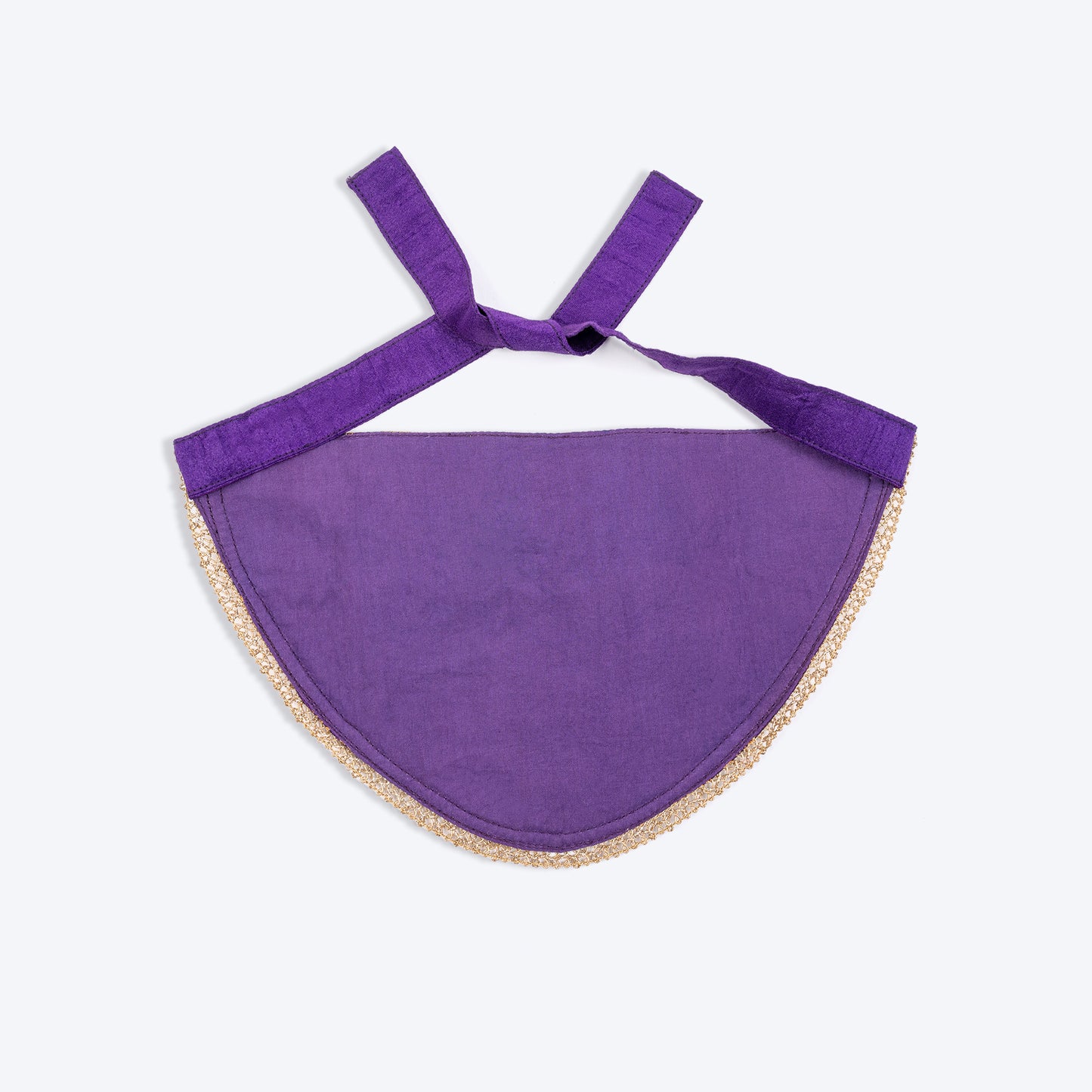 HUFT Desi Regal Bandana For Dog - Violet - Heads Up For Tails