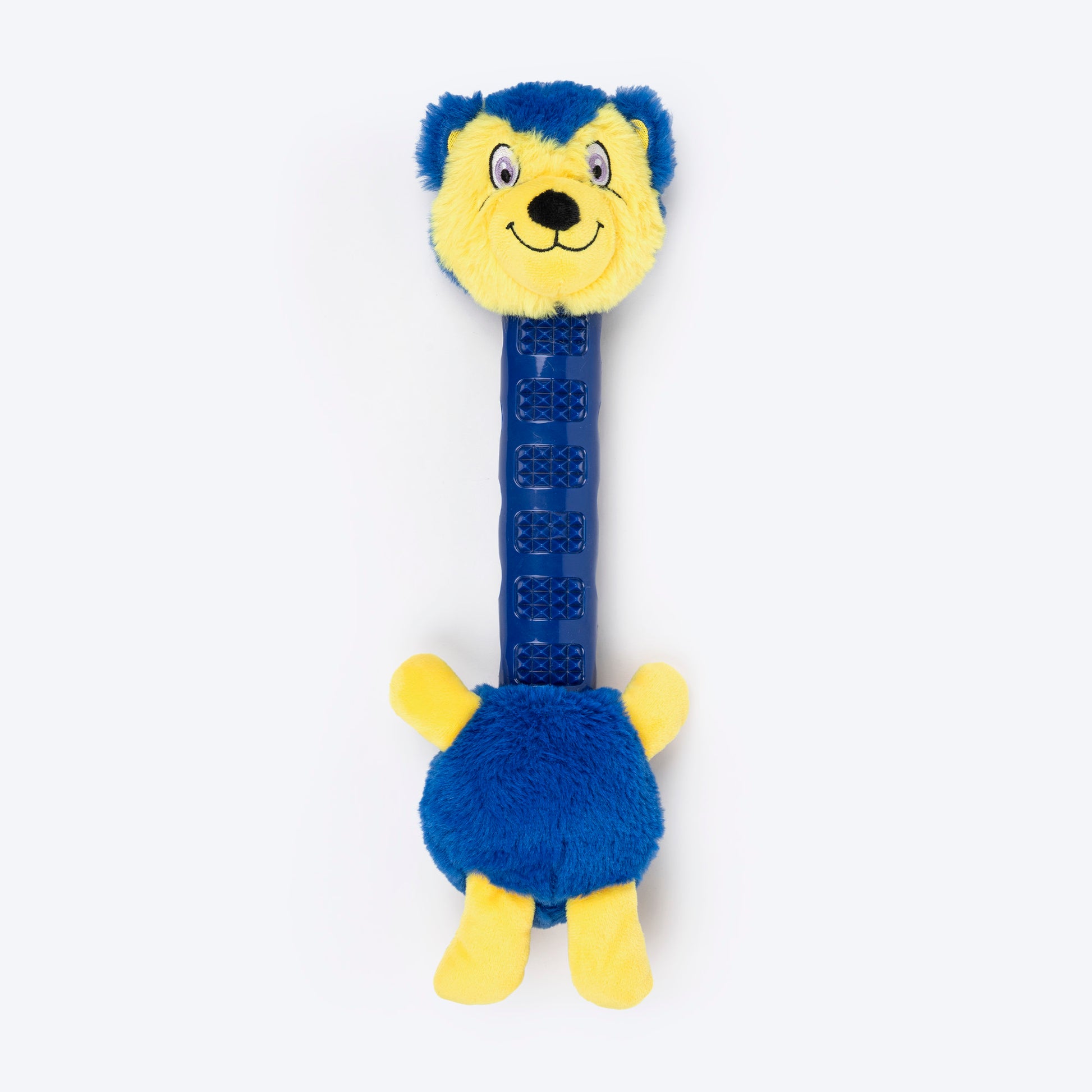 HUFT Lulu LongNeck Chew Toy For Dog - Navy Blue - Heads Up For Tails