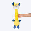HUFT Lolo LongNeck Chew Toy For Dog - Yellow - Heads Up For Tails