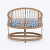 HUFT Purrfect Snuggle Elevated Bed With Cushion For Cat - Brown