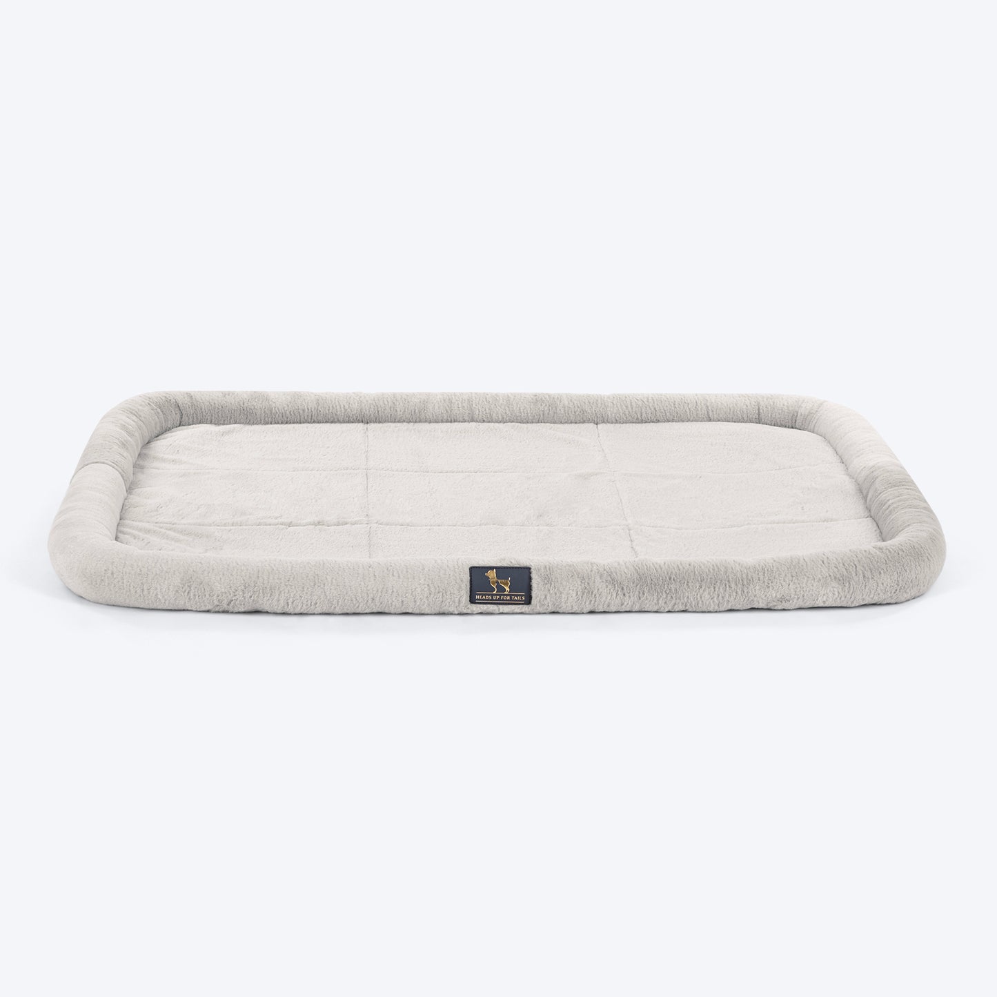 HUFT Fluffy Dreams Plush Mat For Dog & Cat - Grey - Heads Up For Tails