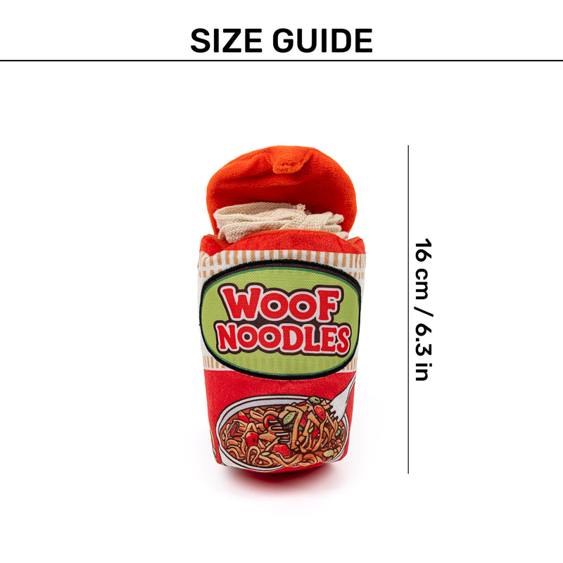 HUFT Woof Noodles Plush Toy For Dog - Multicolor