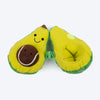 HUFT Avocadoggo Plush Toy With Ball For Dog - Green