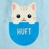 HUFT Peek -A- Meow T-Shirt For Cat - Blue