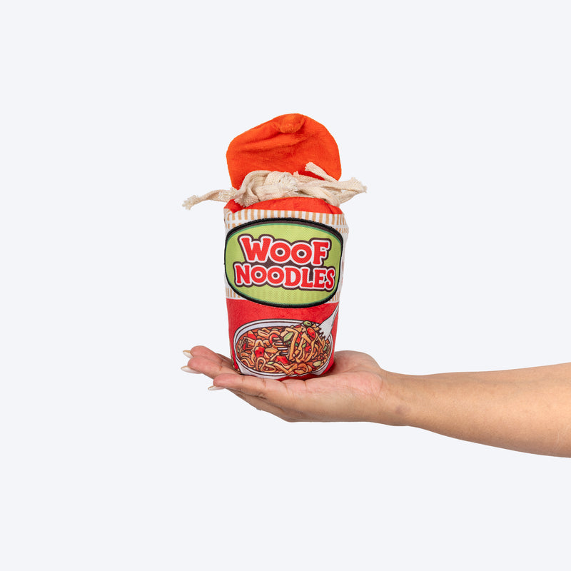 HUFT Woof Noodles Plush Toy For Dog - Multicolor