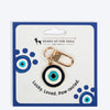 HUFT No Nazar Charm Collar Insert For Dog & Cat - Blue - Heads Up For Tails