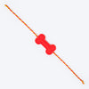 HUFT Forever Love Dog Rakhi - Orange - Heads Up For Tails