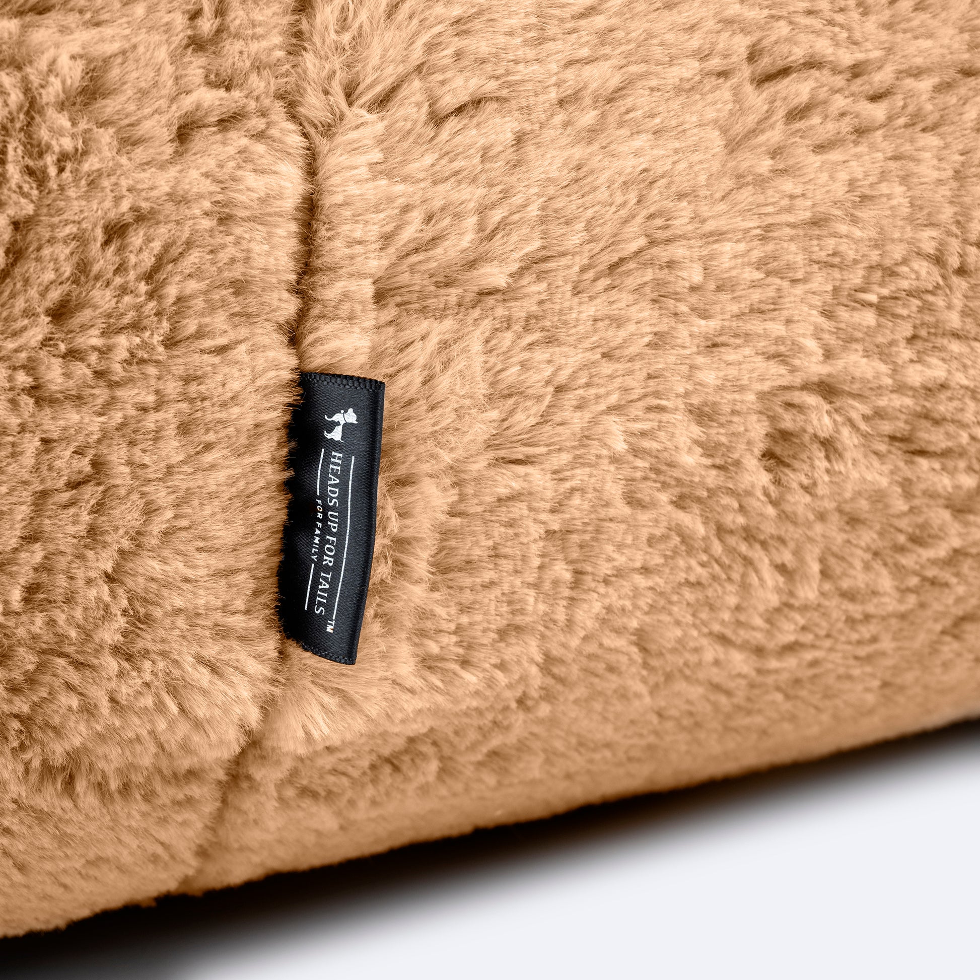 HUFT Jumbo Donut Bed For Dogs - Brown (Made To Order) - Heads Up For Tails