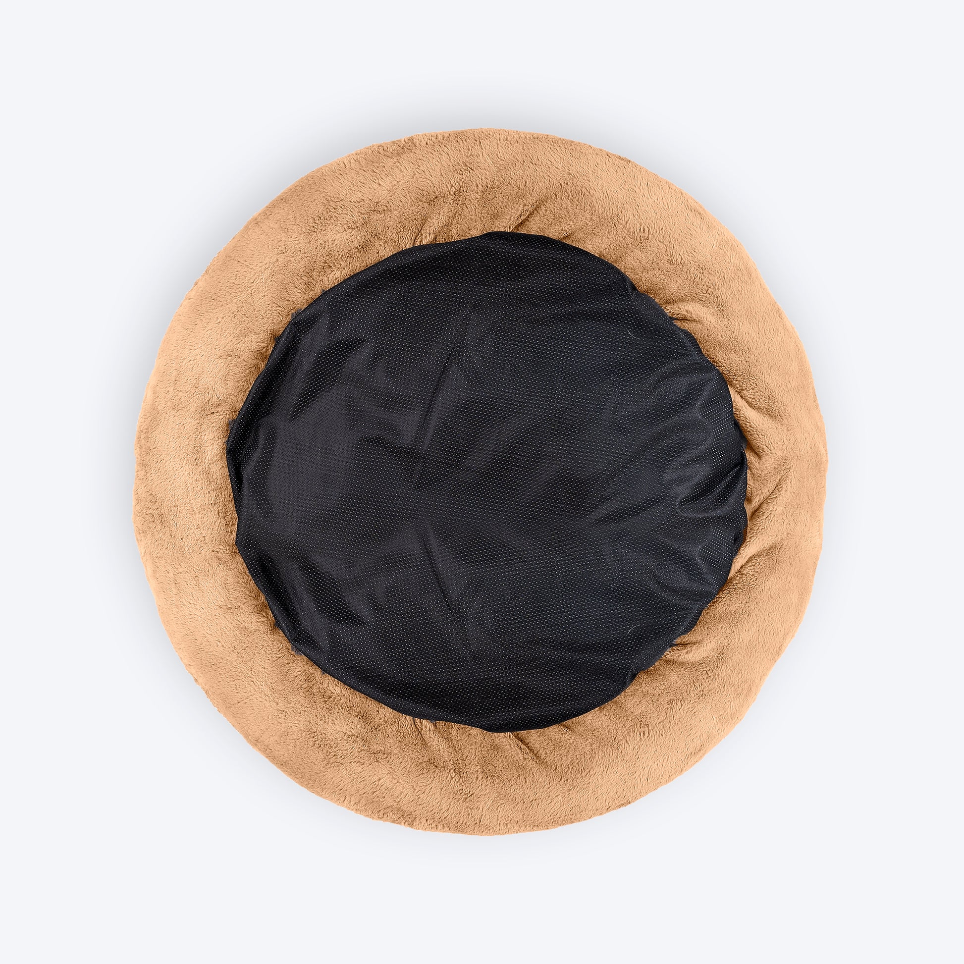 HUFT Jumbo Donut Bed For Dogs - Brown (Made To Order) - Heads Up For Tails