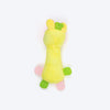 TLC Giggles Squeaky Plush Toy For Puppies & Small Dogs - Multicolor - Heads Up For Tails