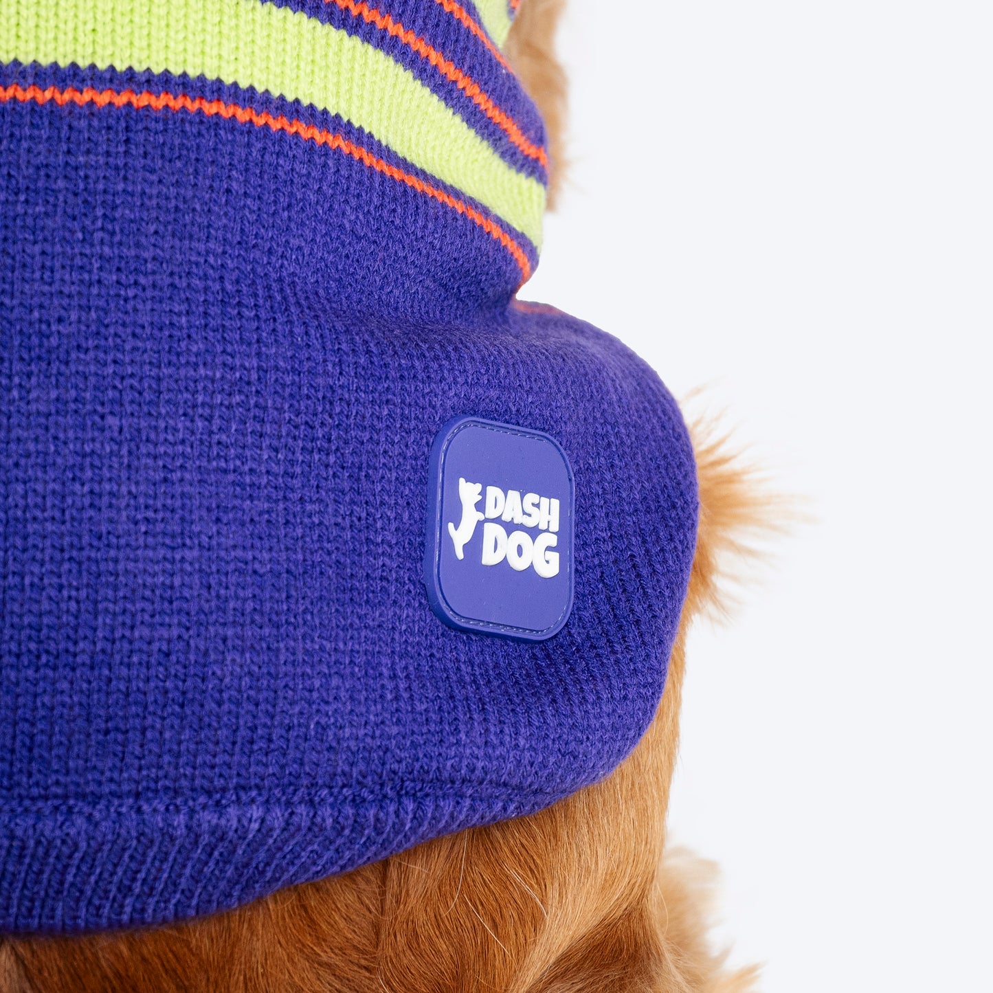 Dash Dog Winter Prism Sweater For Dog - Purple - Heads Up For Tails