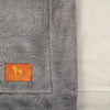 HUFT Plush Royal Blanket For Dog & Cat - Grey