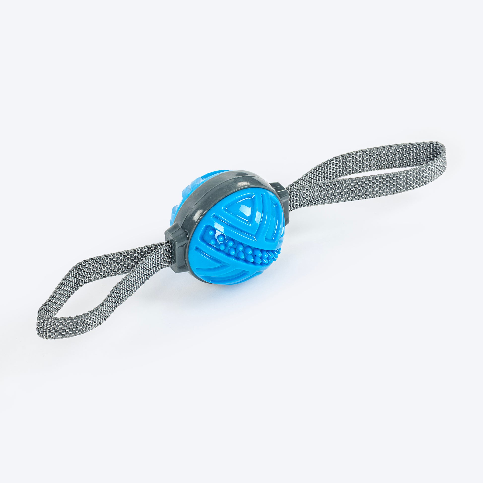 Dash Dog Tug 'n Toss Squeaky Chew Toy For Dog - Blue - Heads Up For Tails