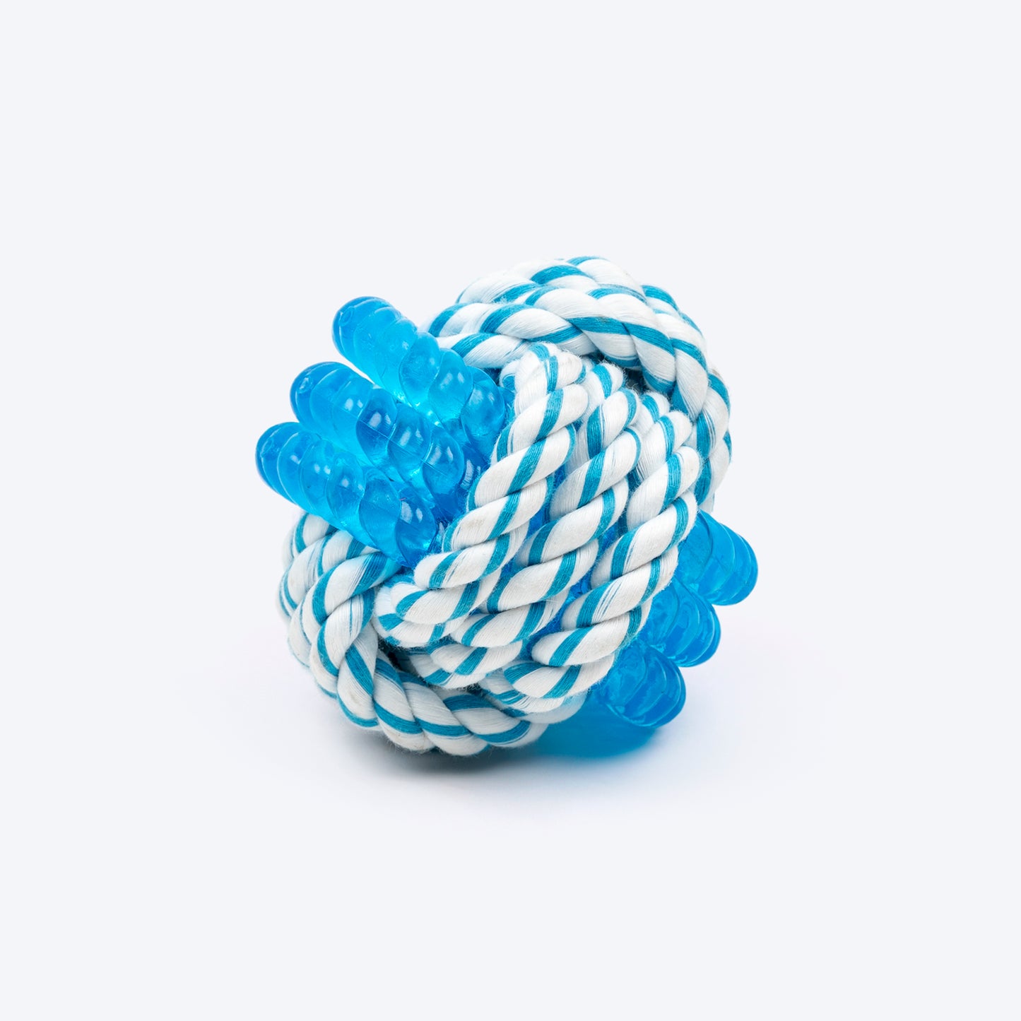 TLC Knotted Buddy Chew Toy For Dog - Blue - Heads Up For Tails