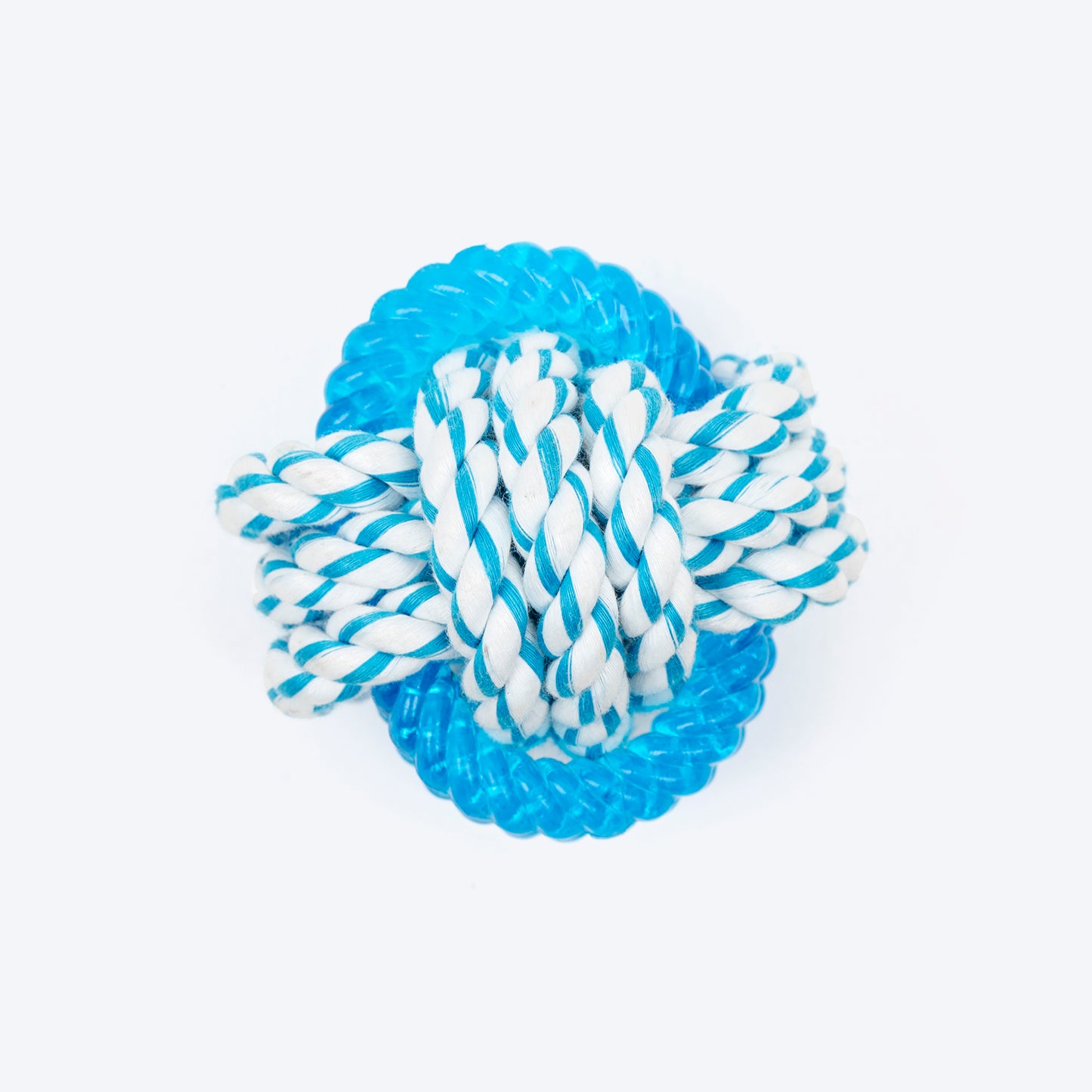 TLC Knotted Buddy Chew Toy For Dog - Blue - Heads Up For Tails