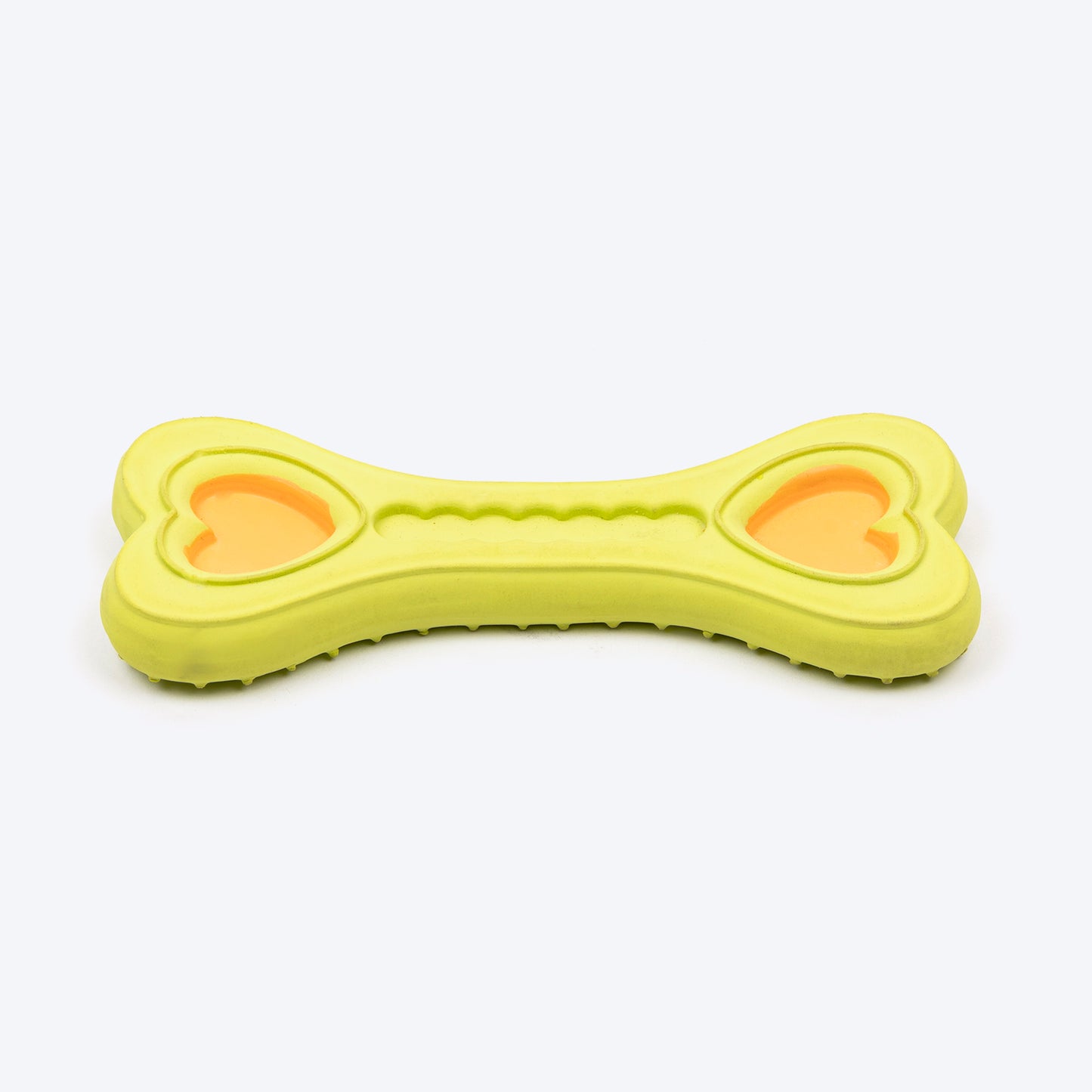 TLC Happy Bite Fetch Chew Toy For Puppies & Small Dogs - Green - Heads Up For Tails