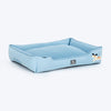 HUFT Doggie Classic Lounger Bed For Dog - Blue