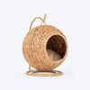 HUFT Swing And Snooze Bed With Cushion For Cat - Brown