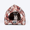 HUFT Blossom Breeze Cat Tent Bed - Powder White - Heads Up For Tails