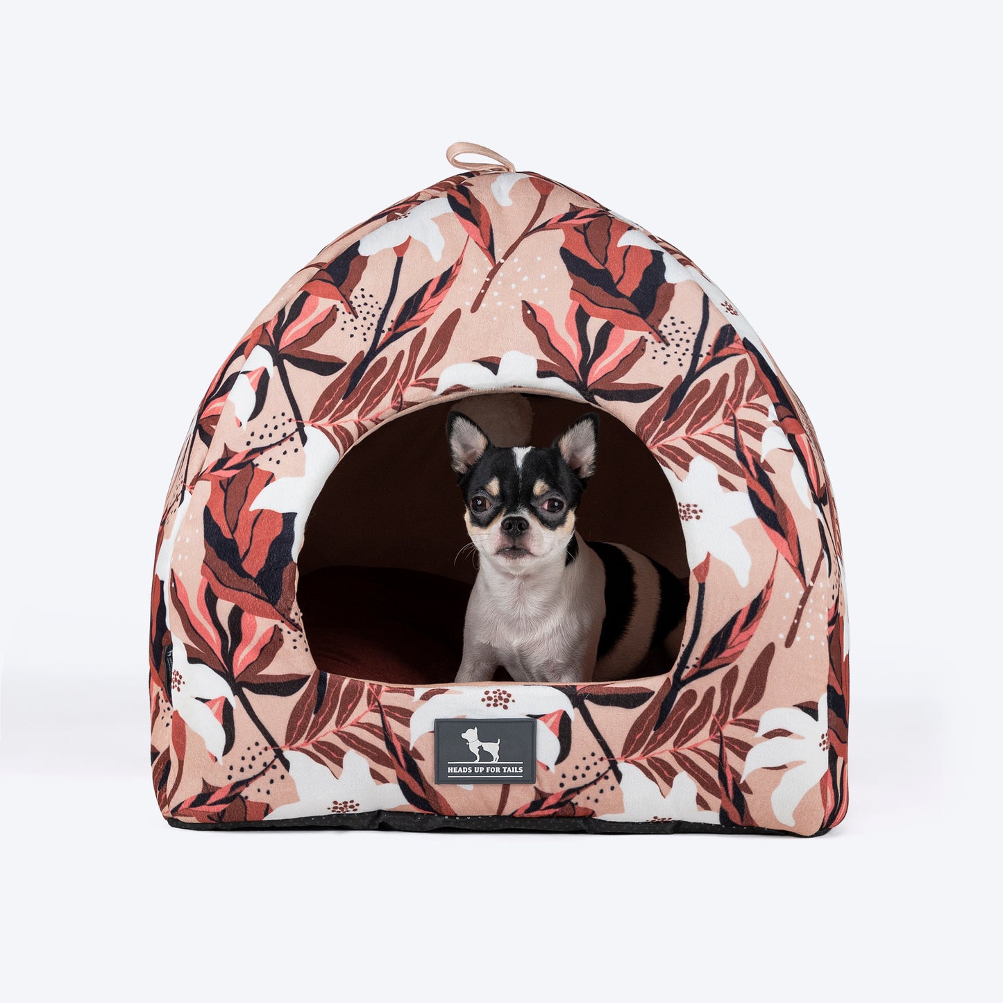 HUFT Blossom Breeze Cat Tent Bed - Powder White - Heads Up For Tails