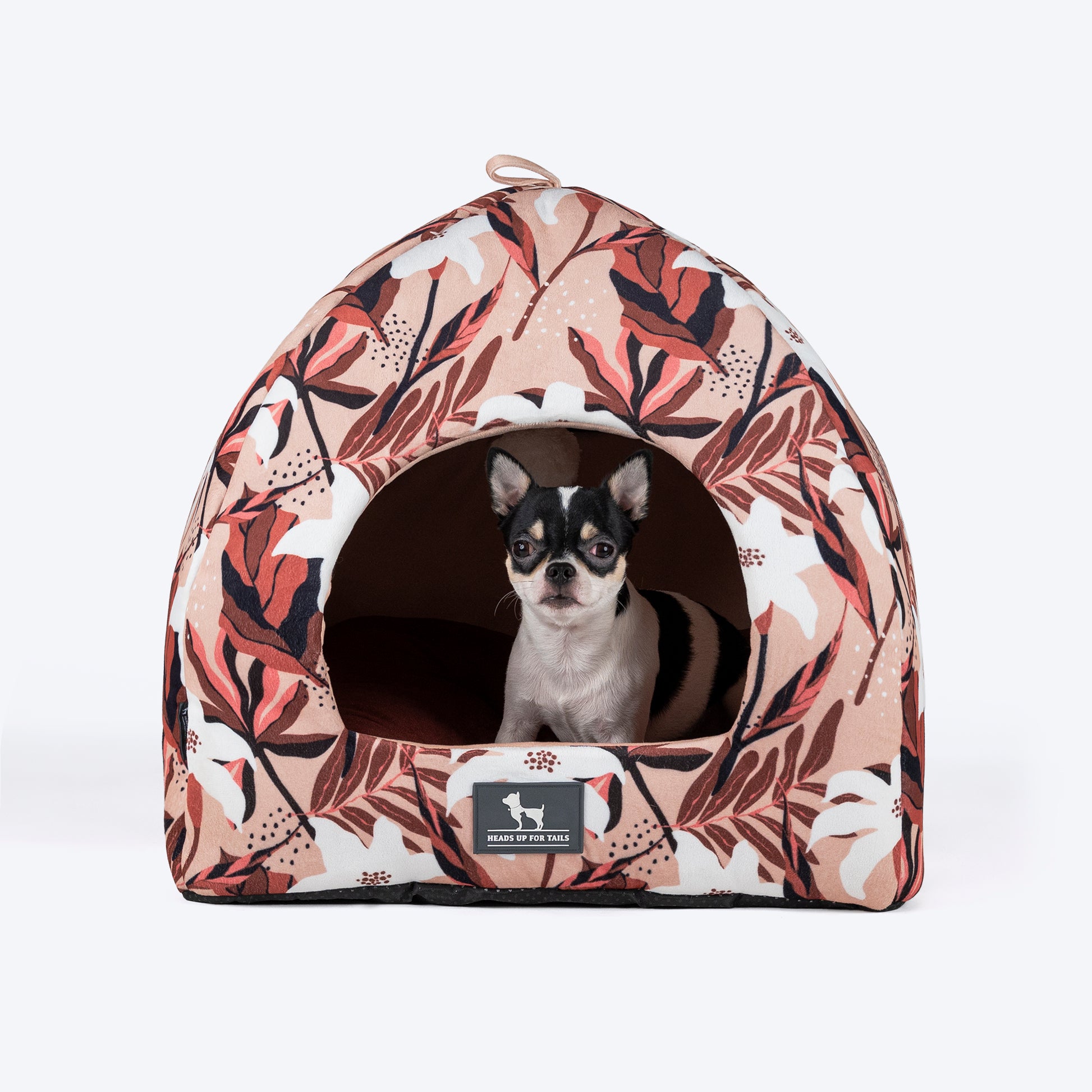 HUFT Blossom Breeze Cat Tent Bed - Powder White - Heads Up For Tails