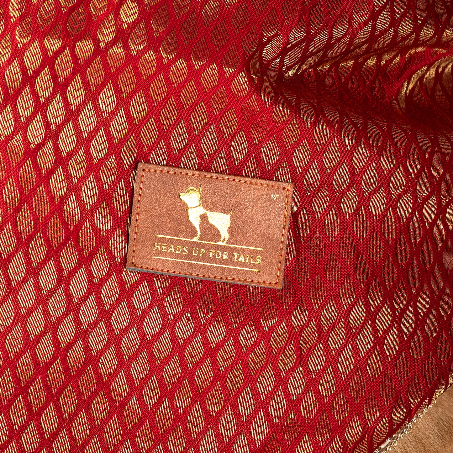 HUFT Dapper Doggo Kurta For Dog - Red - Heads Up For Tails