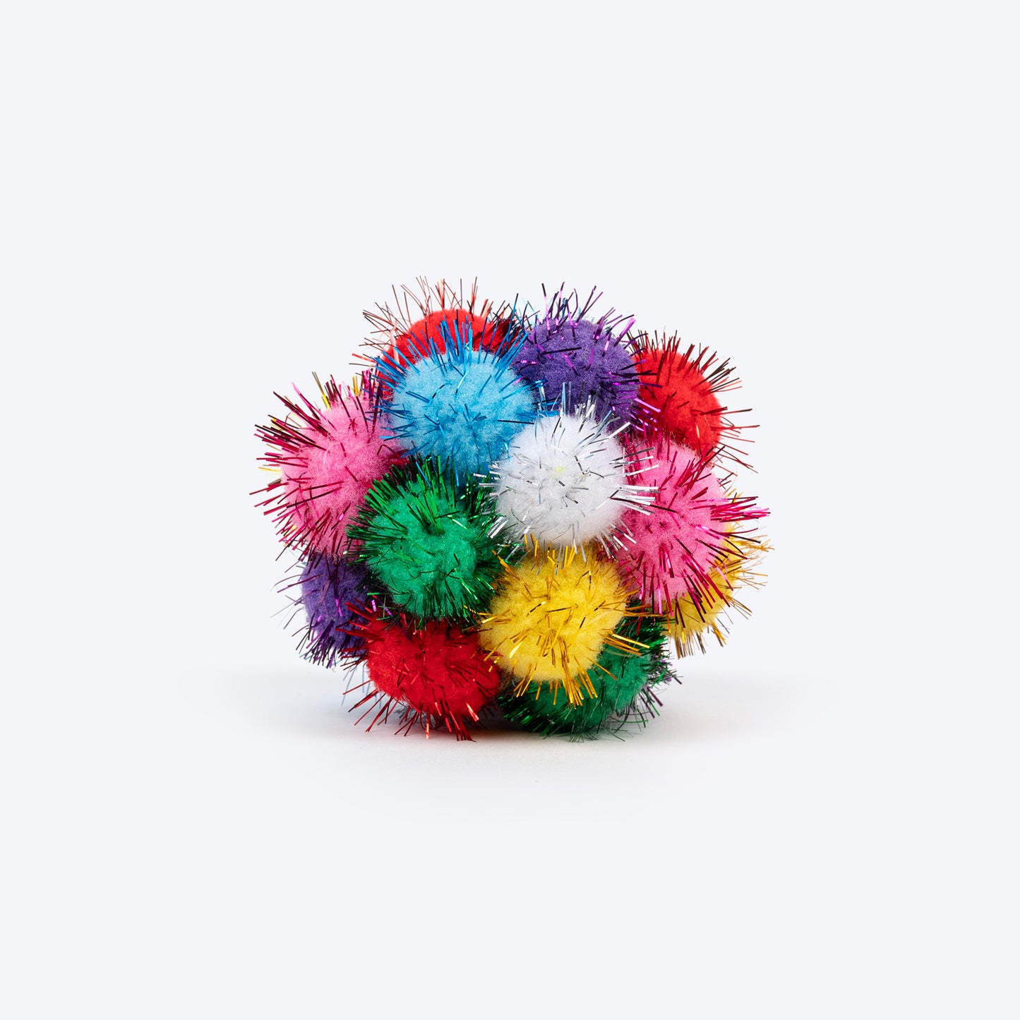 TLC Sparkle Ball Interactive Toy For Cat - Multicolor - Heads Up For Tails