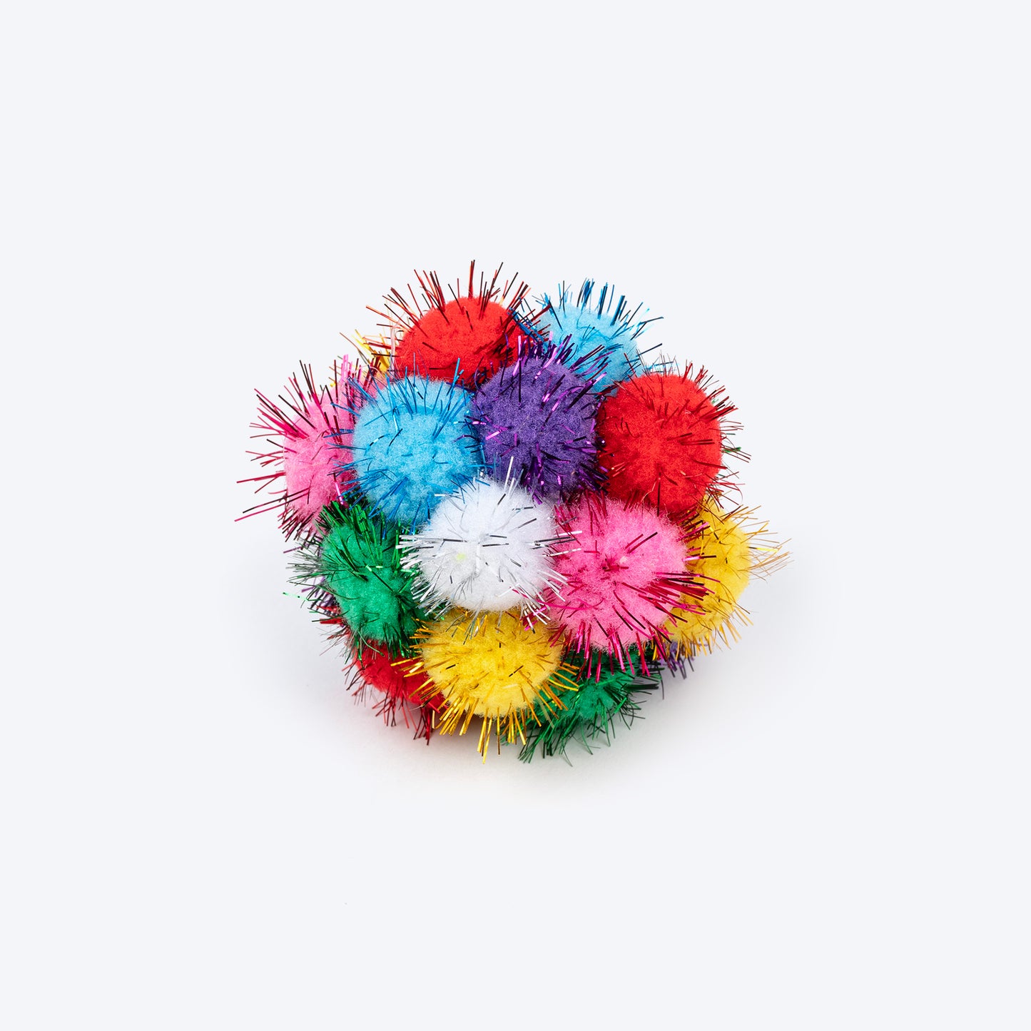 TLC Sparkle Ball Interactive Toy For Cat - Multicolor - Heads Up For Tails