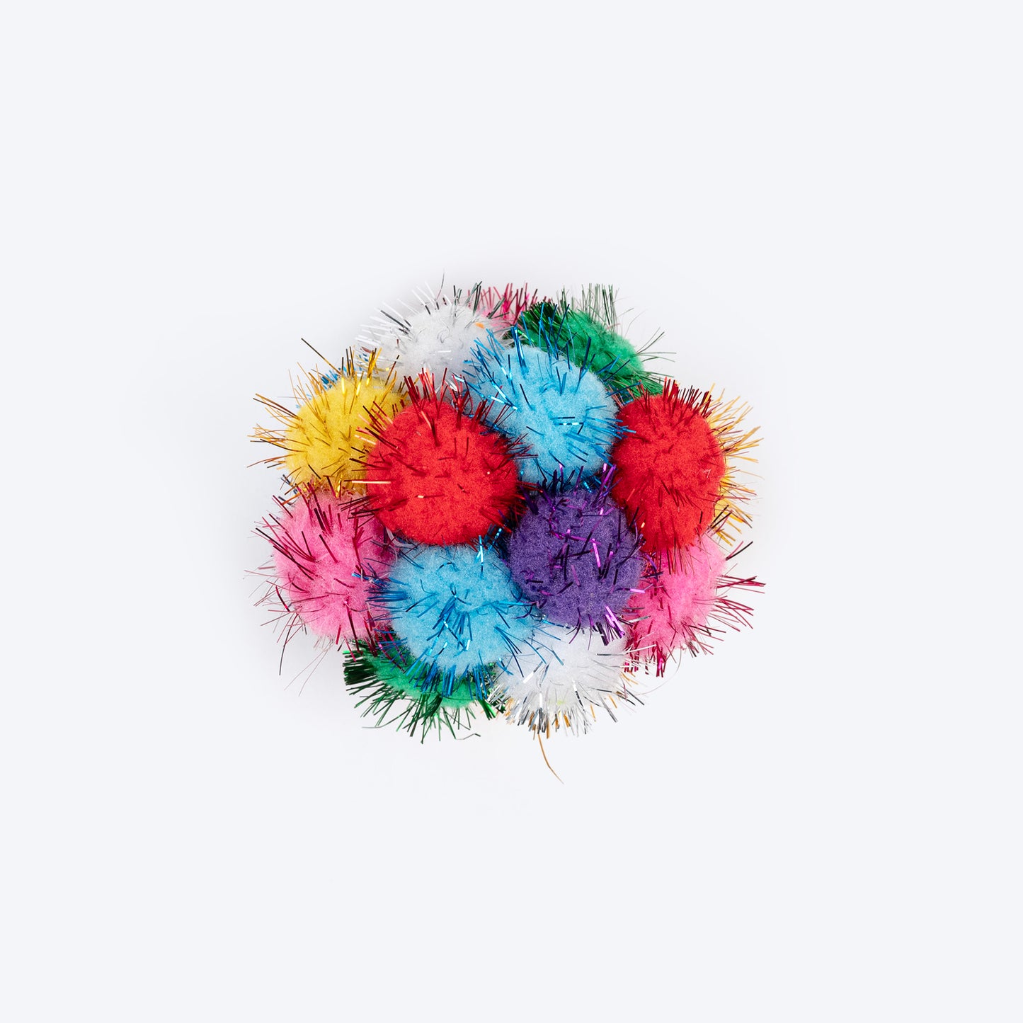 TLC Sparkle Ball Interactive Toy For Cat - Multicolor - Heads Up For Tails