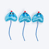 TLC Meowmix Assorted Interactive Toys For Cats - Blue - Pack of 9 - Heads Up For Tails