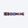 HUFT Playstripes Collar For Dog - Rust & Navy - Heads Up For Tails