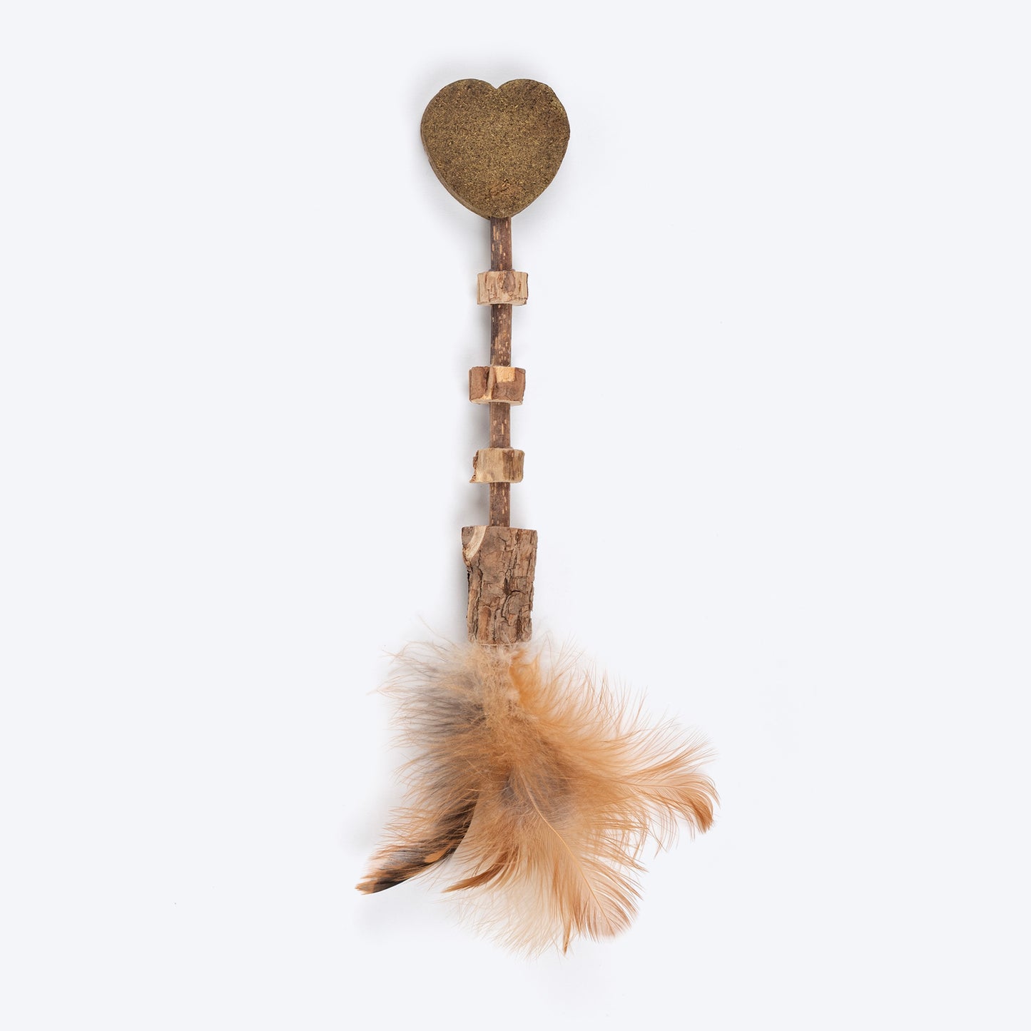 TLC Matatabi Whisker Teaser Toy For Cat With Catnip - Brown - Heads Up For Tails
