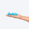 TLC Meowmix Assorted Interactive Toys For Cats - Blue - Pack of 9 - Heads Up For Tails