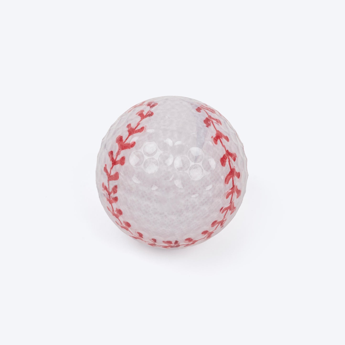TLC ClearPitch Ball Toy For Dog - White - Heads Up For Tails